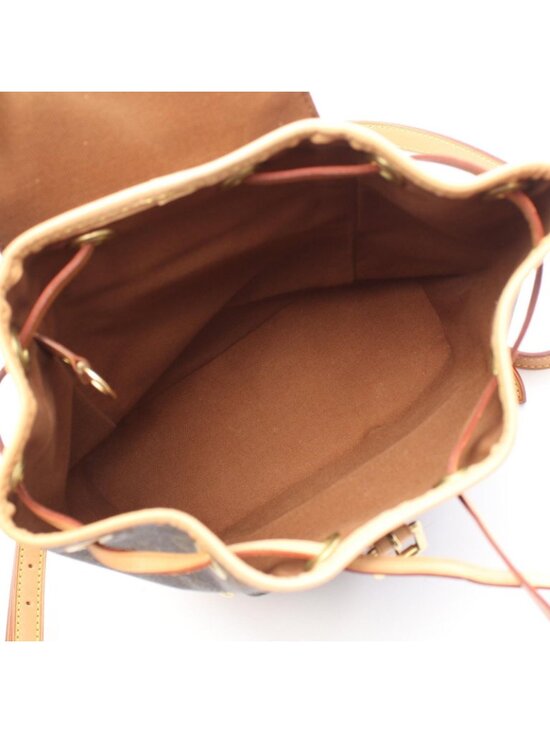 Louis Vuitton Backpack Mini Montsouris Canvas Leather main image 5
